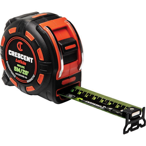 Shockforce NITE EYE Magnetic Tape Measure, 1-1/4" x 25', SAE/Metric Graduations Air Extreme Inc.