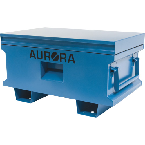 Jobsite Tool Box, 33" x 20-3/10" x 18-3/10", Steel, Blue Air Extreme Inc.