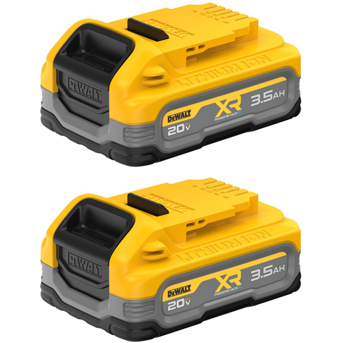 Ensemble de deux bloc-piles POWERSTACK XR , Lithium-ion, 20 V, 3.5 Ah Air Extreme Inc.