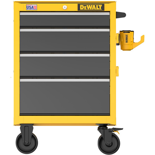 Heavy-Duty Rolling Tool Chest, 4 Drawers, 26" W x Yellow Air Extreme Inc.