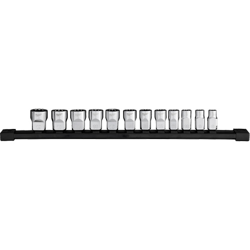 Jeu de douilles m&eacute;triques &agrave; 12 pans, 12 Mcx, Prise de 3/8" Air Extreme Inc.