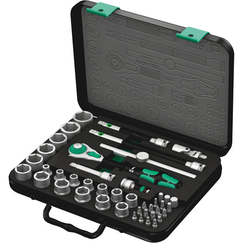 Jeu de cliquets rapides Zyklop 8100 SB 2, 43 Mcx, Prise de 3/8" Air Extreme Inc.