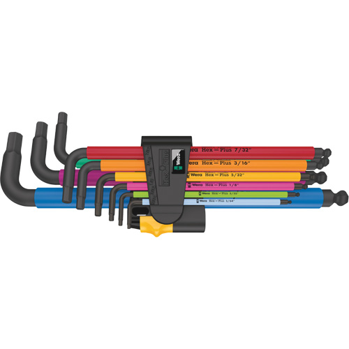 950/9 Hex-Plus Multicolour L-Key Set, 9 Pcs., Imperial Air Extreme Inc.