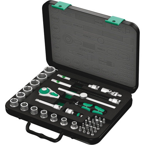 Jeu de cliquets rapides Zyklop 8100 SB 4, 38 Mcx, Prise de 3/8" Air Extreme Inc.