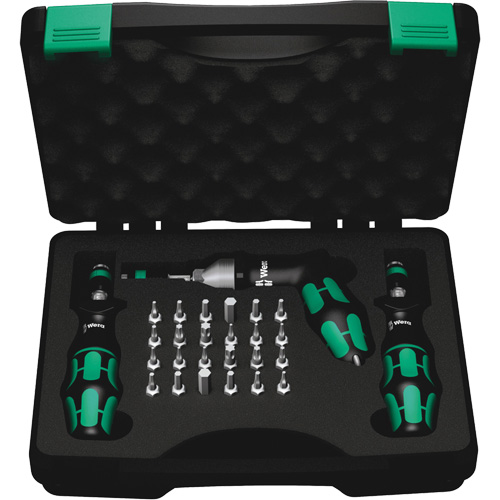 7440/41/42 Kraftform Torque Screwdriver Set, 0.3 - 6.0 Nm Torque Range, 6" Length Air Extreme Inc.