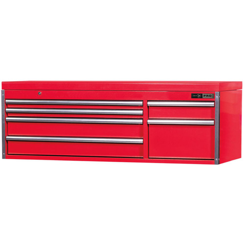 PMC5606 Pro Series Mechanics Chest, 55-1/2" W, 6 Drawers, Red Air Extreme Inc.