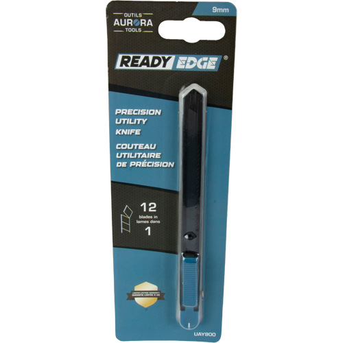 9mm Standard-Duty Knife, Stainless Steel, Plastic Handle Air Extreme Inc.