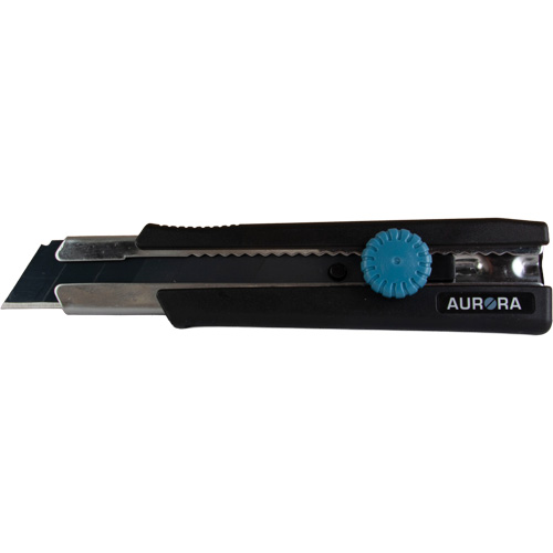 25mm Retractable Knife, Stainless Steel, Heavy-Duty, Rubber Handle Air Extreme Inc.