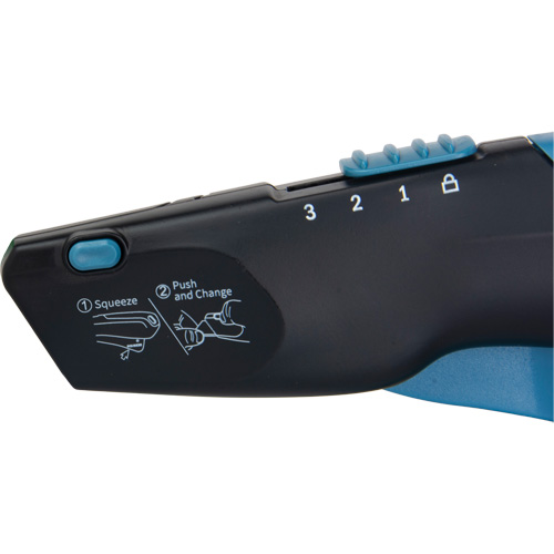 Retractable Safety Knife , Stainless Steel, Heavy-Duty, Plastic/Aluminum Handle Air Extreme Inc.