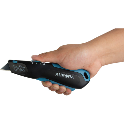 Retractable Safety Knife , Stainless Steel, Heavy-Duty, Plastic/Aluminum Handle Air Extreme Inc.