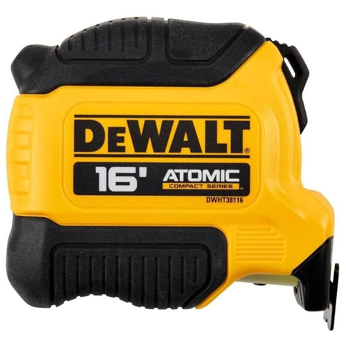 ATOMIC COMPACT SERIES Tape Measure, 16', Imperial Graduations Air Extreme Inc.
