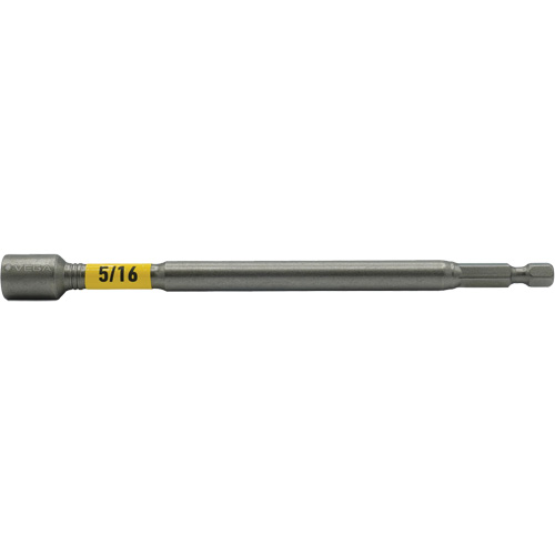 Impactech&reg; Nut Driver, 5/16" Tip, 1/4" Drive, 6" L, Magnetic Air Extreme Inc.