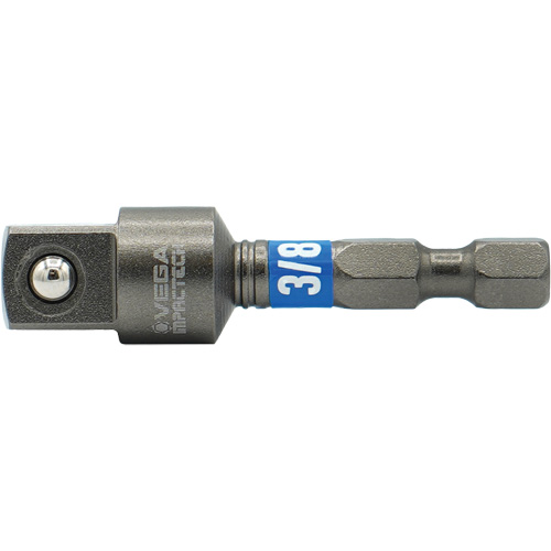 Impactech&reg; Impact Socket Adapter, 1/4" Drive Size, 3/8" Male Size, 2" L Air Extreme Inc.