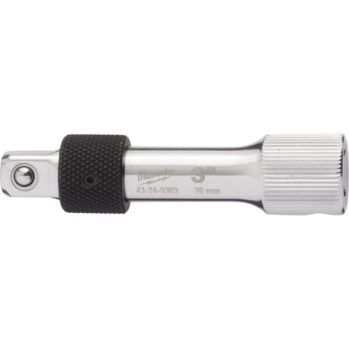 Locking Extension Socket, 3/8" Drive, 3" L Air Extreme Inc.