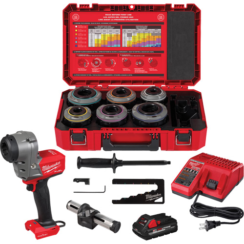M18 FUEL Covered Conductor Cable Stripper Kit with Adjustable Bushings Air Extreme Inc.