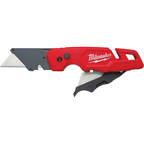 FASTBACK Folding Utility Knife with Blade Storage, Metal Handle Air Extreme Inc.