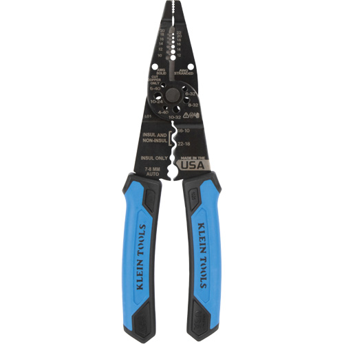 Pince &agrave; d&eacute;nuder polyvalente &agrave; bec long, 8-1/4" lo, 10 - 20/12 - 22 AWG Air Extreme Inc.