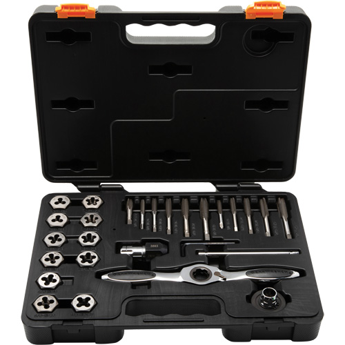 SAE Ratcheting Tap & Die Set, 27 Pieces Air Extreme Inc.