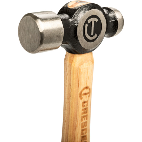 Ball Pein Hammer, 24 oz. Head Weight, Polished Face, Wood Handle Air Extreme Inc.