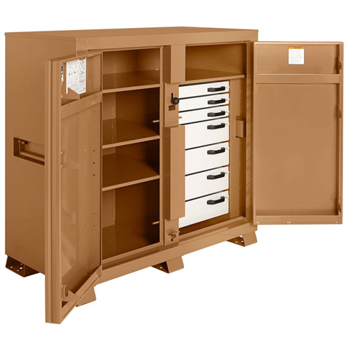 Armoire de chantier mod&egrave;le 112 avec cadenas, Acier, 54,9 pi³, Havane Air Extreme Inc.
