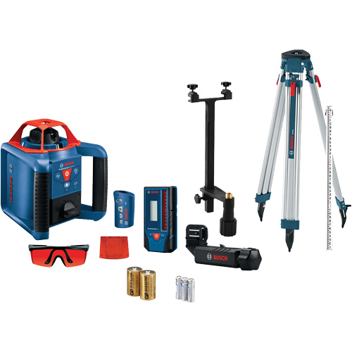 Ensemble laser rotatif horizontal/vertical auto-nivelant, 670 N.m Air Extreme Inc.