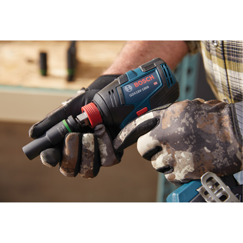 Two-In-One Bit/Socket Impact Driver/Wrench Kit, 1/2", 1800 in-lbs. Max. Torque, 18 V, Lithium-Ion Air Extreme Inc.
