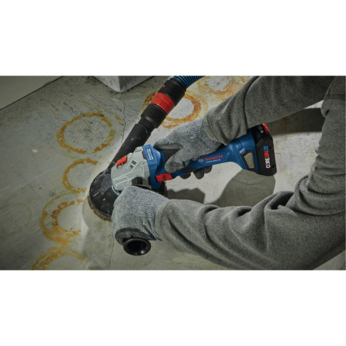 Brushless Angle Grinder with Slide Switch, 4-1/2" Wheel, 18 V Air Extreme Inc.