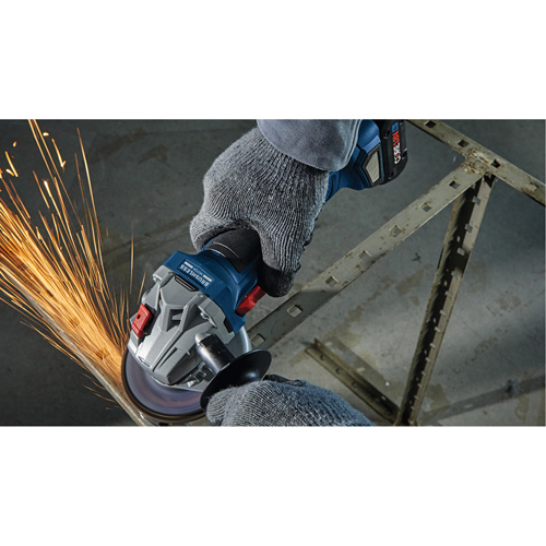 Brushless Angle Grinder with Slide Switch, 4-1/2" Wheel, 18 V Air Extreme Inc.