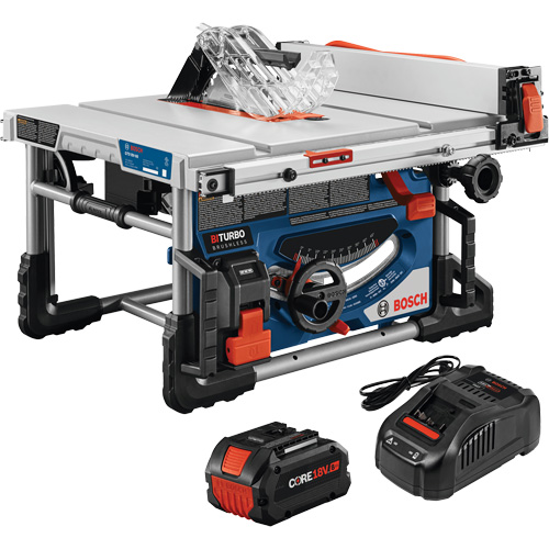 PROFACTOR 18V 8-1/4 In. Portable Table Saw Kit, 18 V, 5500 RPM Air Extreme Inc.