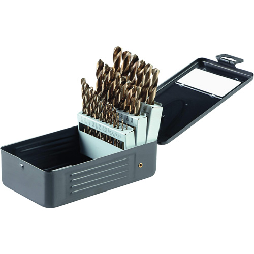 Gold Oxide Drill Bit Set, 29 Pieces, High Speed Steel Air Extreme Inc.
