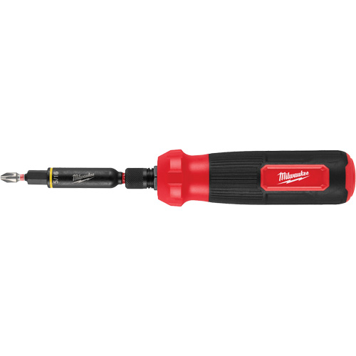 Tournevis multi-usage 8-en-1 avec embouts et tourne-&eacute;crous &agrave; chocs SHOCKWAVE, 8-1/3" lo, Prise Coussin&eacute;e Air Extreme Inc.
