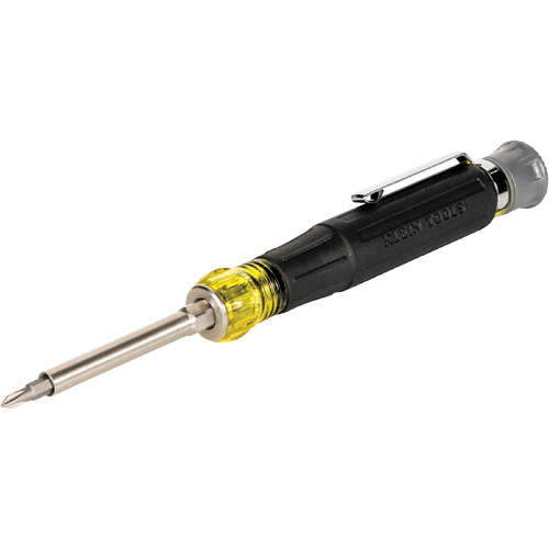 Tournevis de pr&eacute;cision polyvalent de poche 13-en-1, 6-1/2" lo, Prise Coussin&eacute;e Air Extreme Inc.