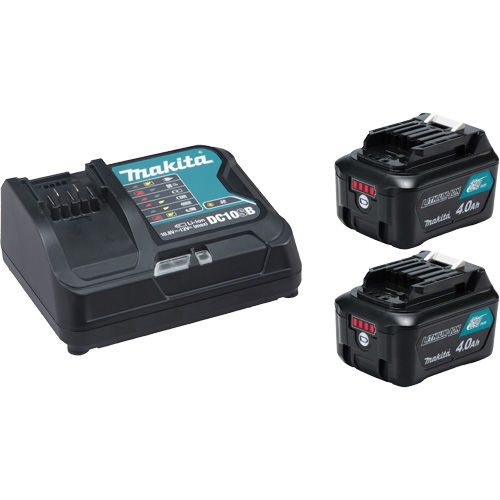 CXT Rapid Charger Starter Kit with (2) 4 Ah Batteries, 12 V, Lithium-Ion Air Extreme Inc.