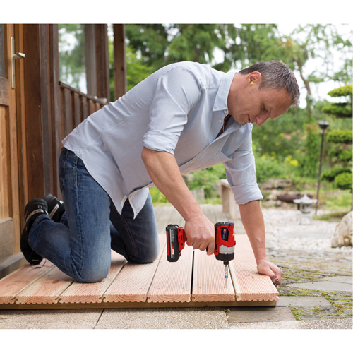 Cordless Impact Driver (Tool Only), 1/4", 1240 in-lbs Max. Torque, 18 V, Lithium-Ion Air Extreme Inc.