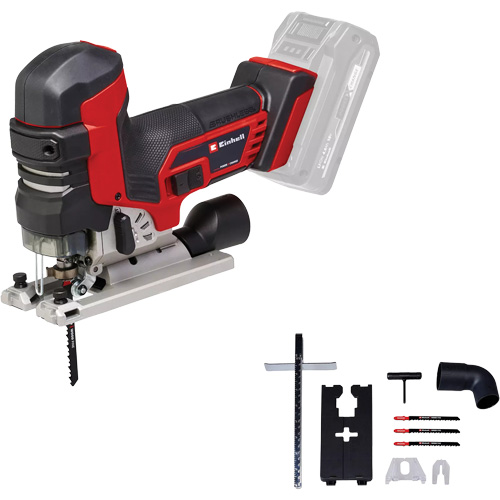 Scie sauteuse professionnelle &agrave; vitesse variable avec poign&eacute;e champignon sans fil (outil seulement), 18 V, Lithium-ion, 0-3500 coups/min, 1-1/32" Longueur de la course Air Extreme Inc.