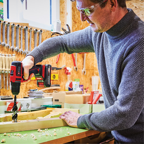 Cordless Drill/Driver Kit, Lithium-Ion, 18 V, 3/8" Chuck, 354 in-lbs Torque Air Extreme Inc.