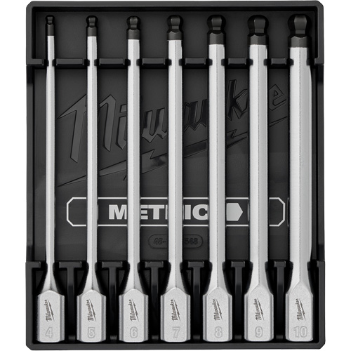Long Metric Bit Socket Set, Hex Ball, 3/8" Drive, 7 Pcs Air Extreme Inc.