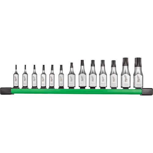 Tamper Proof Bit Socket Set, Torx&reg;, 1/4"/3/8" Drive, 13 Pcs Air Extreme Inc.