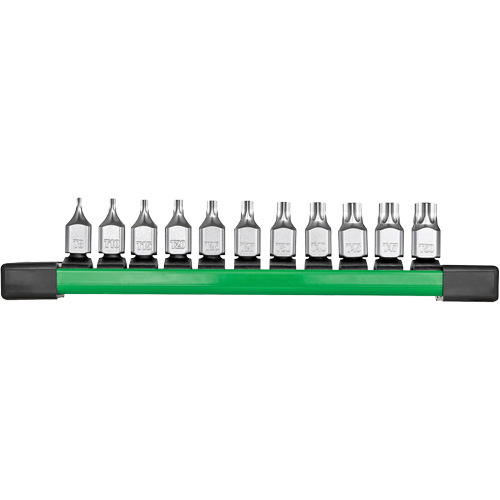 Low-Profile Bit Socket Set, Torx&reg;, 1/4" Drive, 11 Pcs Air Extreme Inc.
