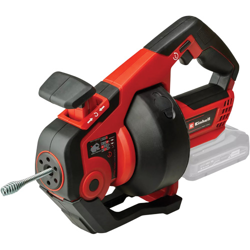 TE-DA 18/760 Li 18V Cordless Drain Auger (Tool Only), Powered, 25' Cable Length, 1/4" Cable Diameter Air Extreme Inc.