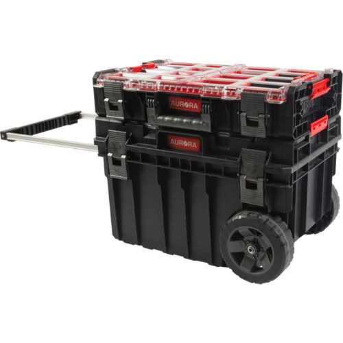 2-Piece Arx&reg; Rolling Tool Chest Set, 23-4/5" x 16" x 20-3/5", Black Air Extreme Inc.