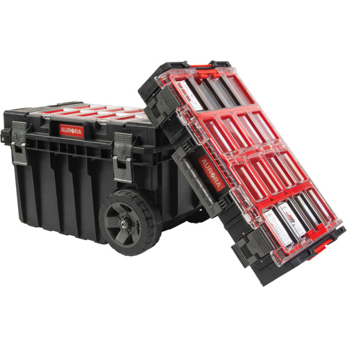 2-Piece Arx&reg; Rolling Tool Chest Set, 23-4/5" x 16" x 20-3/5", Black Air Extreme Inc.