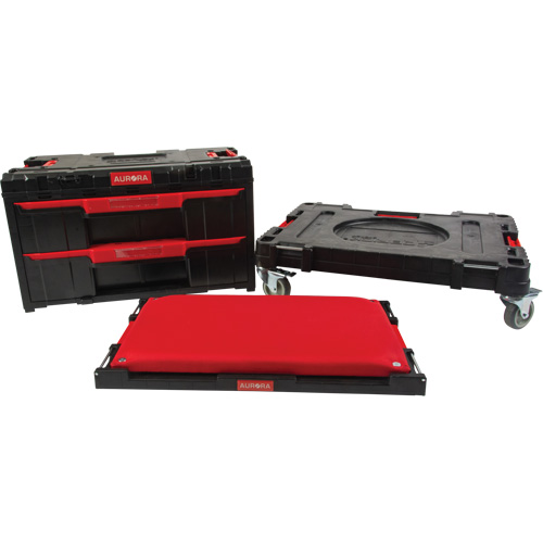 3-Piece Arx&reg; Dolly with Swivel Casters Set, 23-1/10" x 15" x 13-2/5", Black Air Extreme Inc.