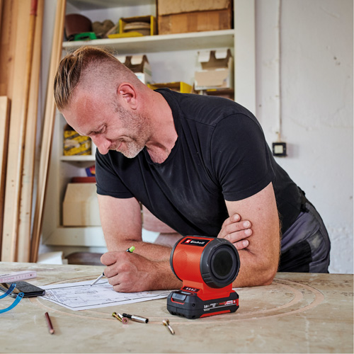 Haut-parleur Bluetooth sans fil TC-SR 18 Li BT (outil seulement), Lithium-ion, 18 V Air Extreme Inc.