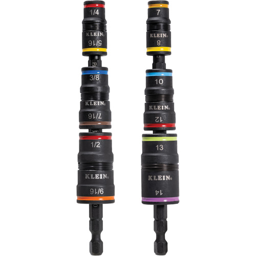 SAE & Metric Flip Socket Set, 8 Pcs, Impact Air Extreme Inc.