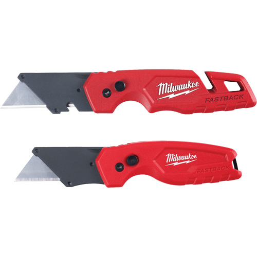 2-Piece FASTBACK Folding Utility Knife Set, Plastic Handle Air Extreme Inc.