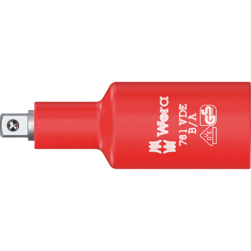 B/A VDE Insulated Connector, 3/8" Drive, 1/4" Socket, 2.59" L, Ball Air Extreme Inc.
