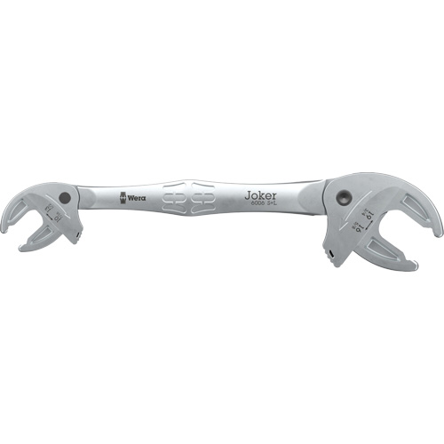 Joker S/L Self-Setting Double Open-End Spanner, 7/16" x 3/4", Plain Air Extreme Inc.