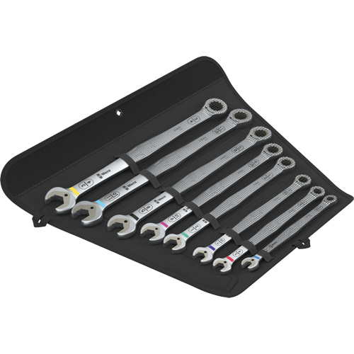 Joker 8 Spanner Set, Ratcheting Combination, 8 Pieces, Imperial Air Extreme Inc.