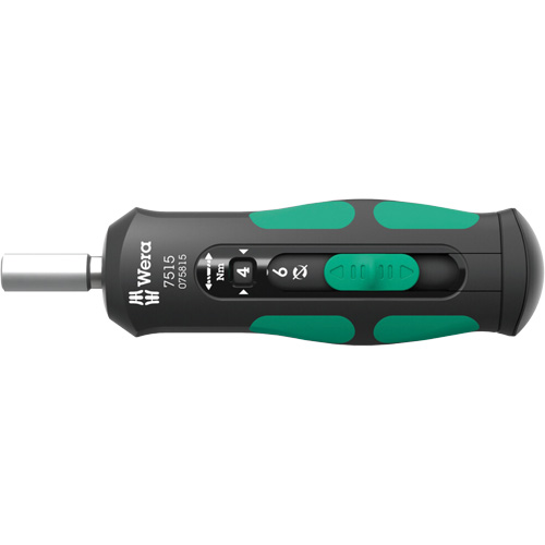 Kraftform Safe-Torque Speed Torque Screwdriver, 2 - 6 Nm Torque Range, 5-4/5" Length Air Extreme Inc.